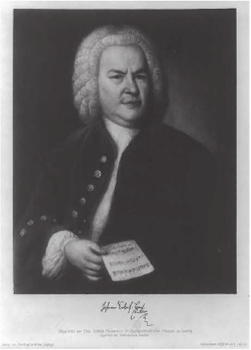 Johann Sebastian Bach. (Photo courtesy of Library of Congress. https://w'ww.loc.gov/pictures/ item/2004671945/.)