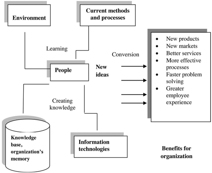 Adoption of knowledge in organization