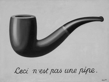 La Trahison des Images by René Magritte