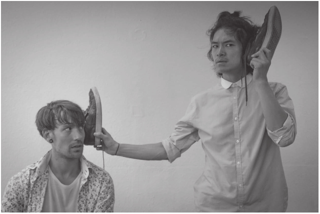 Luke and Takeshi, Public Performance at Crouch Encl Festival