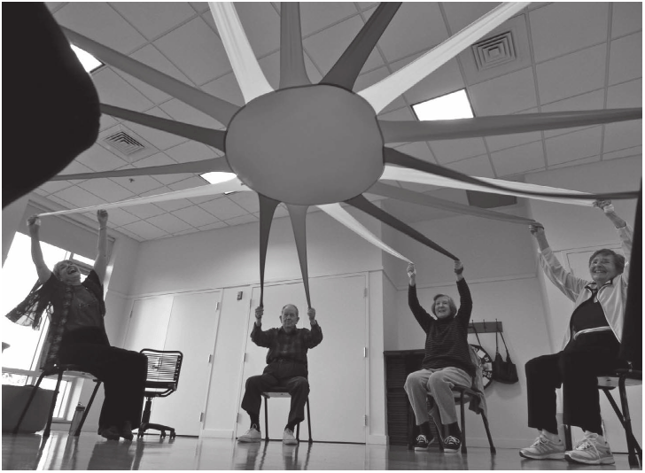 The Octaband“ affords us the opportunity for mutual play as we each give and receive energy