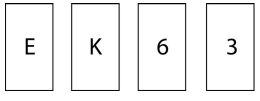 The Wason decision task