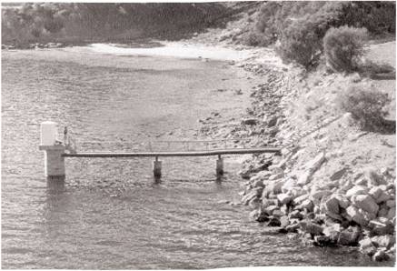 Tide gauge at Spring Bay, Tasmania, part of the 