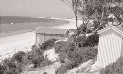 Yorke Peninsula beach shacks